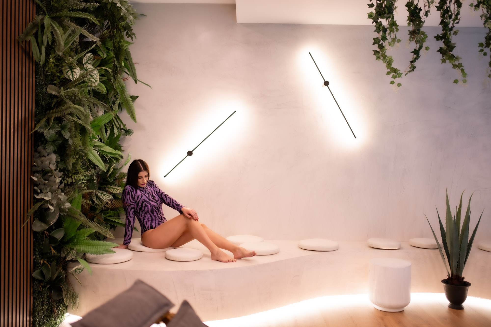 Piscină interioară și zonă SPA